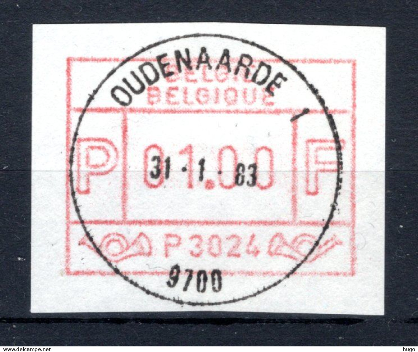 ATM 24A FDC 1983 Type II - Oudenaarde 1 - Postfris