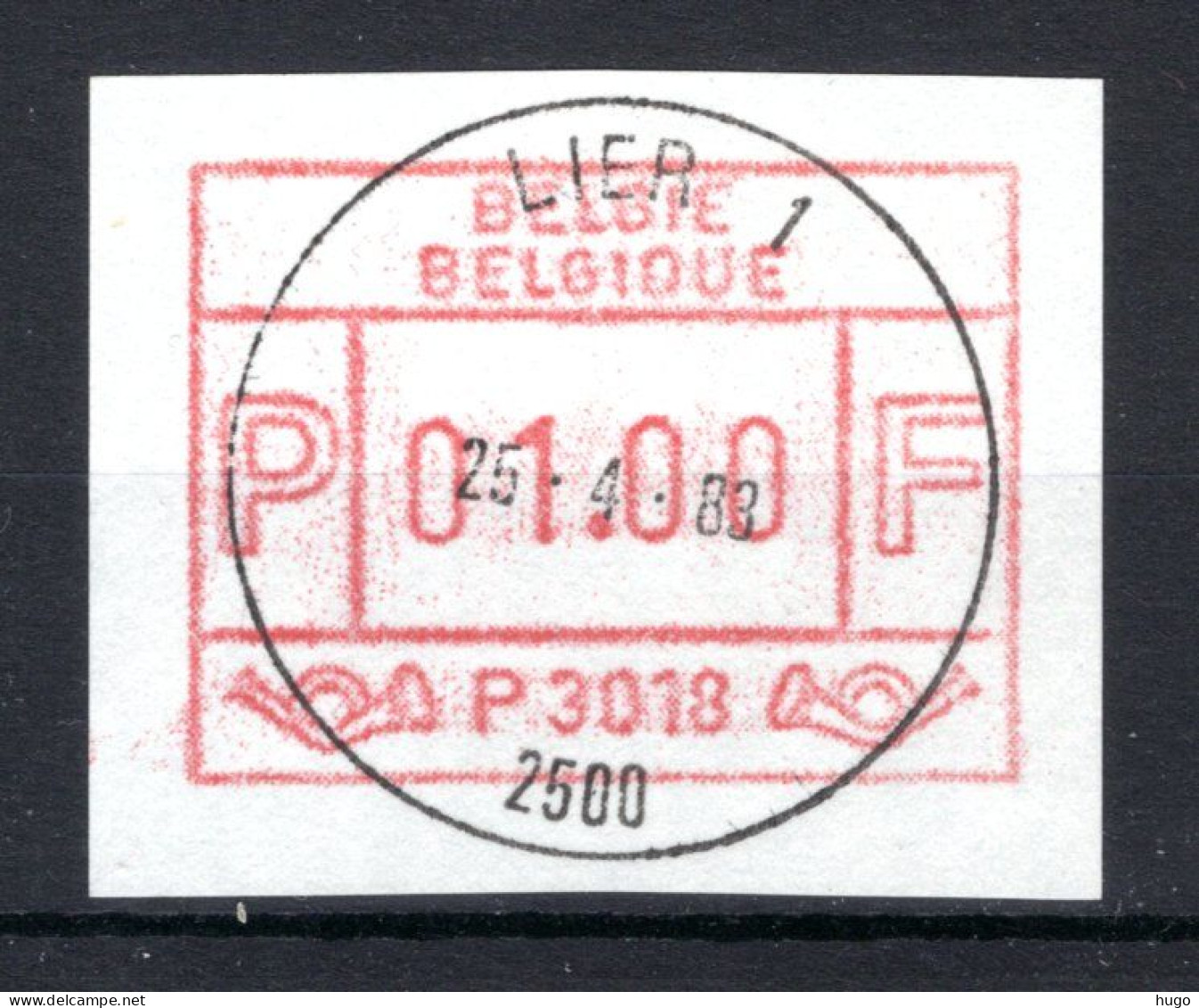 ATM 18A FDC 1983 Type II - Lier 1 - Neufs