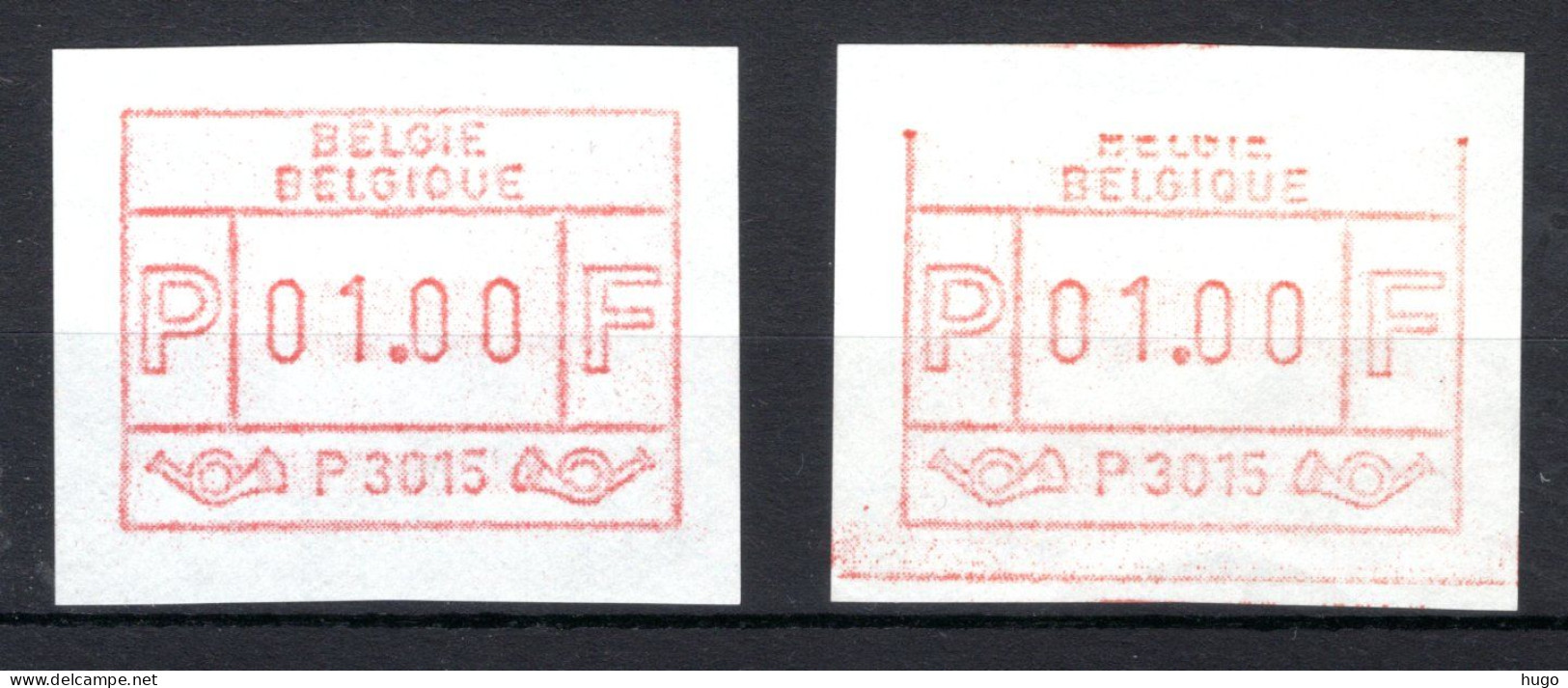 ATM 15A MNH** 1983 Type II - Knokke-Heist 1 - Neufs