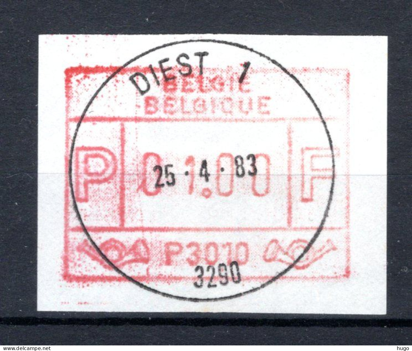 ATM 10 FDC 1983 Type I - Diest 1 - Neufs