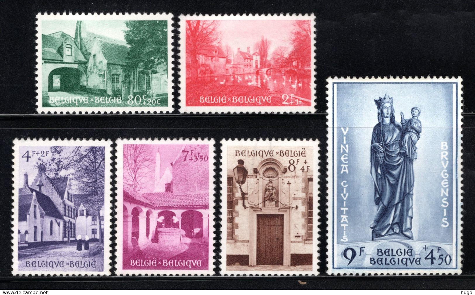 946/951 MNH 1954 - Culturele Uitgifte. - Unused Stamps