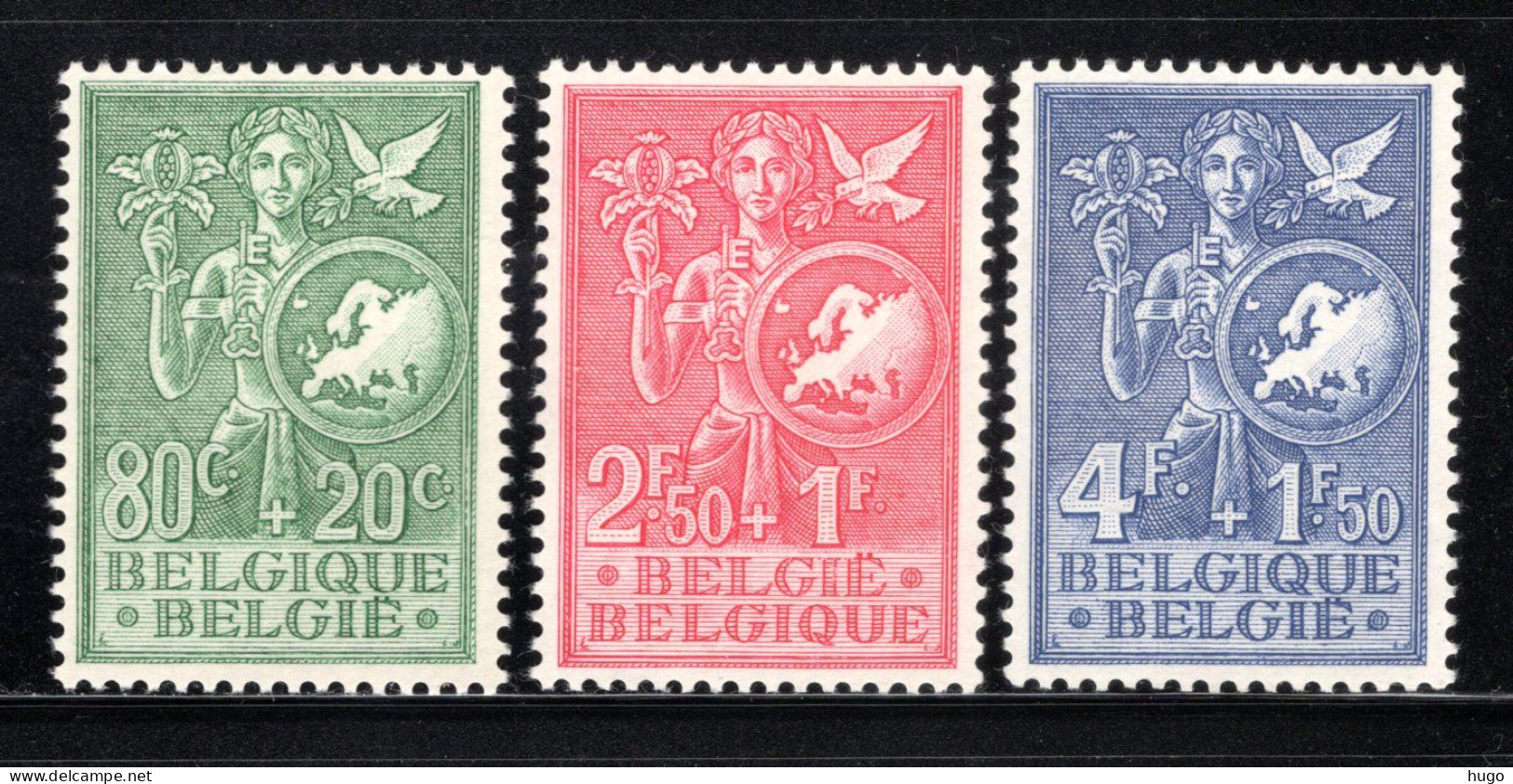 927/929 MNH 1953 - Europese Gedachten. - Unused Stamps