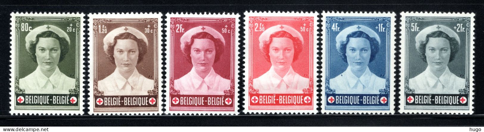 912/917 MNH 1953 - Prinses Joséphine-Charlotte. - Nuevos