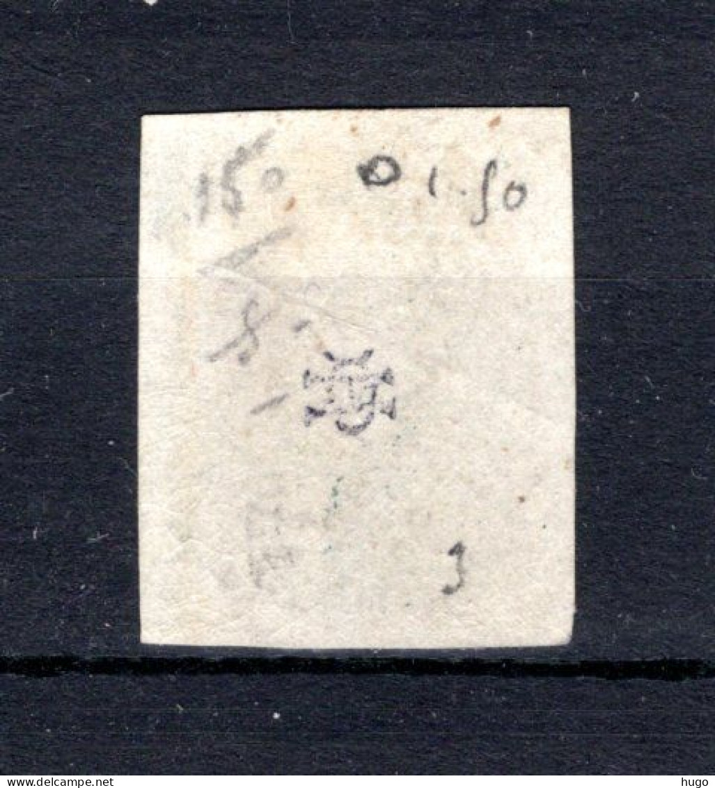 9 MH 1861 - Langwerpig Medaillon (dun Papier) - 1858-1862 Medallions (9/12)
