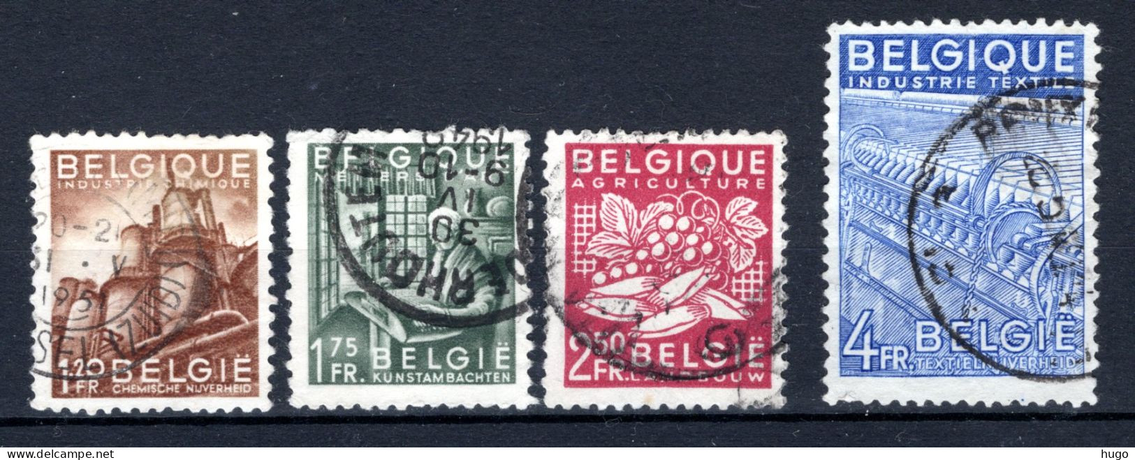 767/769-771° Gestempeld 1948 - Bevordering Van De Belgische Uitvoer. - Oblitérés