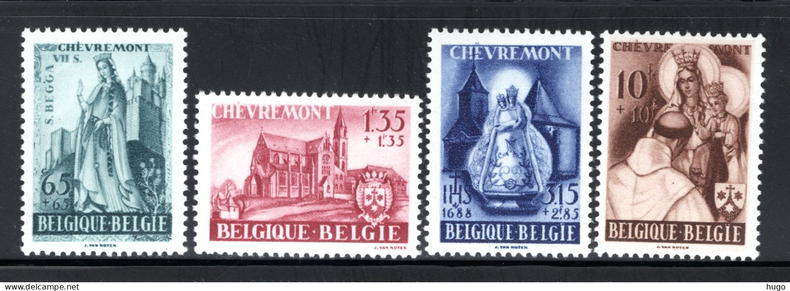 777/780 MNH 1948 - Ten Voordele Van De Abdij Van Chévremont. - Neufs