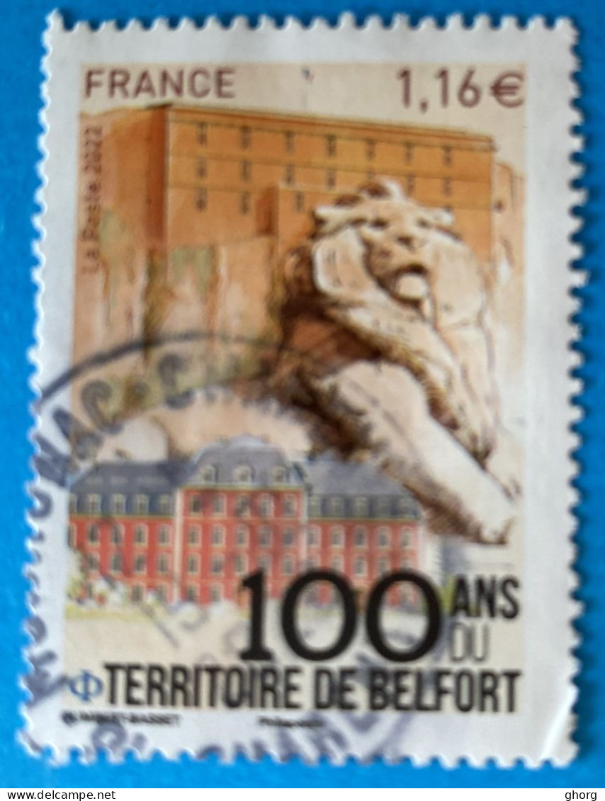 France 2022 : Centenaire Du Territoire De Belfort N°5564 Oblitéré - Used Stamps