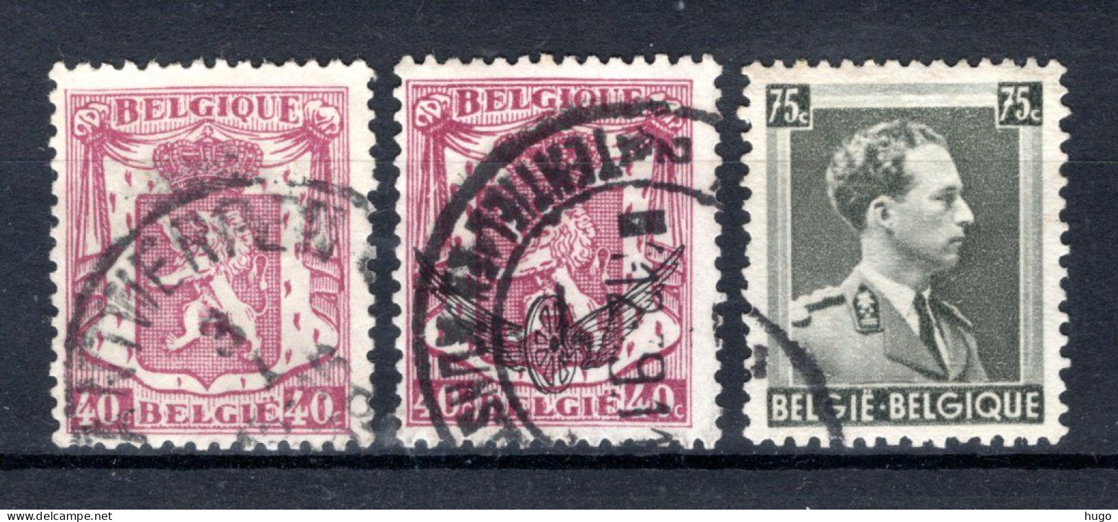 479/480° Gestempeld 1938 - Staatswapen En Koning Leopold 3 - Used Stamps