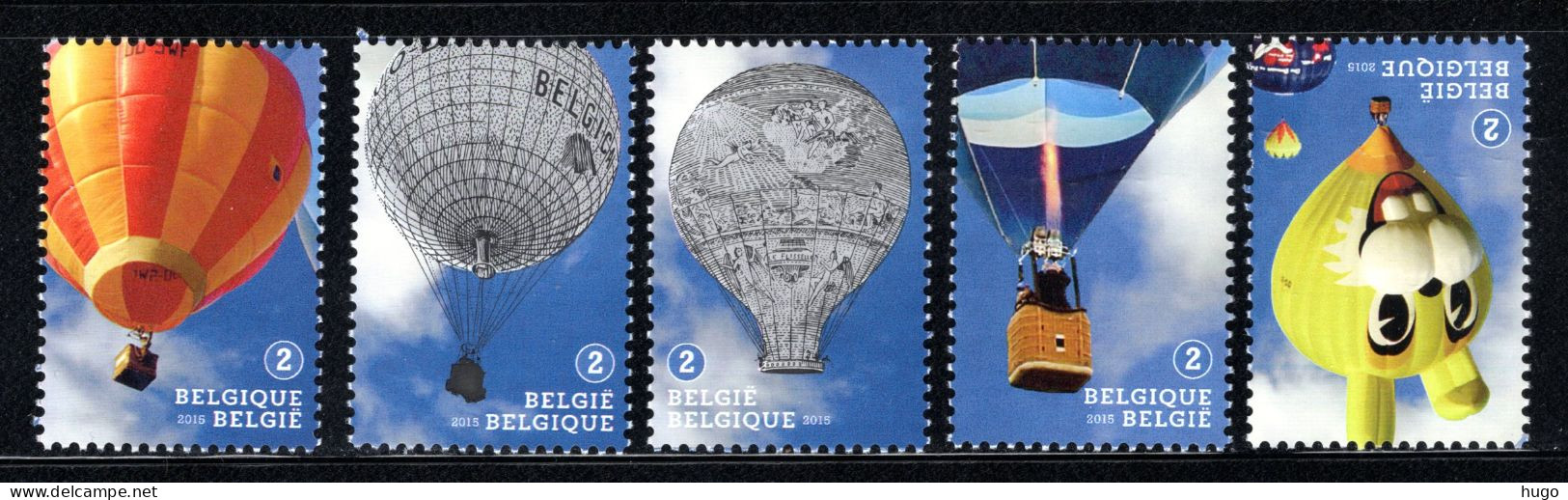 4560/4564 MNH 2015 - Luchtballonnen En Ballonvaart - Ungebraucht