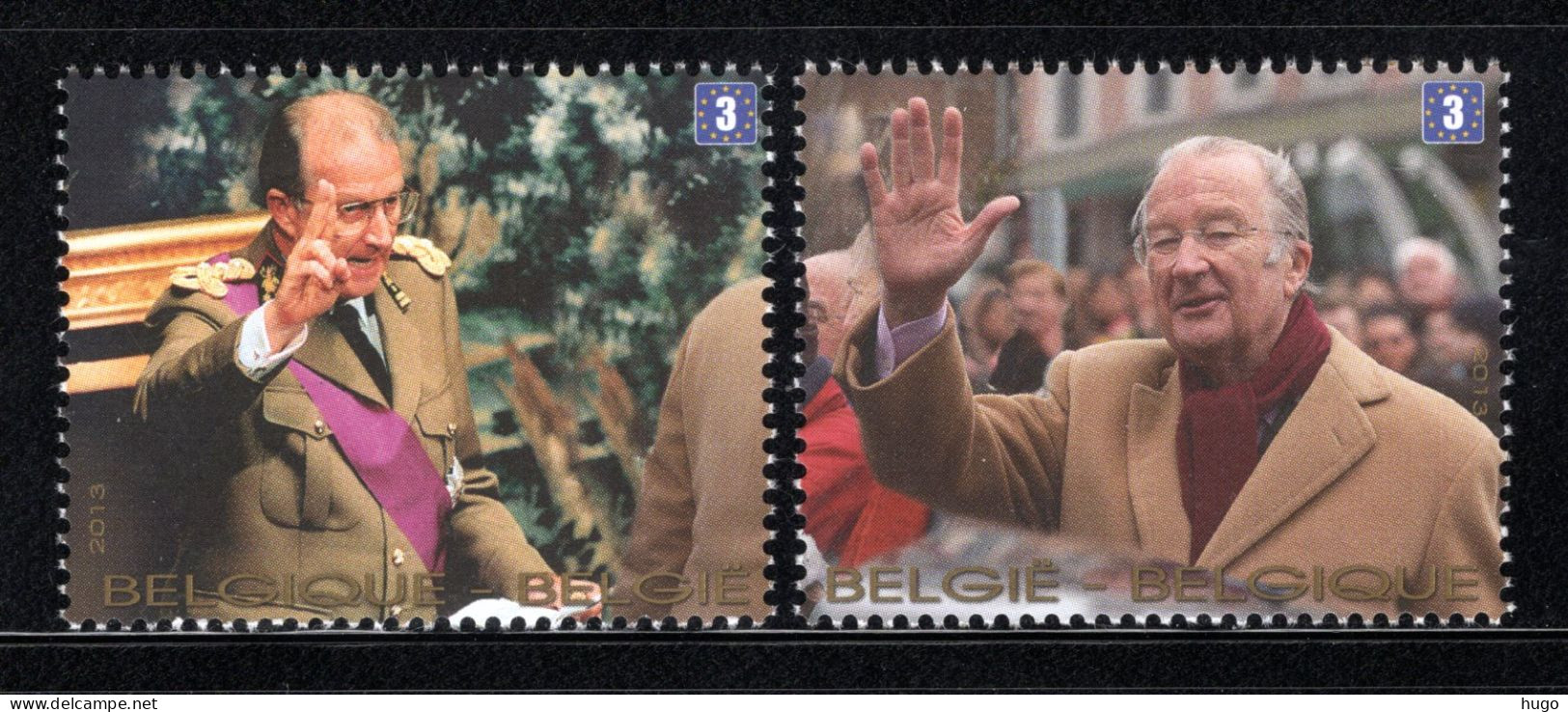 4350/4351 MNH 2013 - Koning Albert II 20 Jaar Koningschap - Unused Stamps