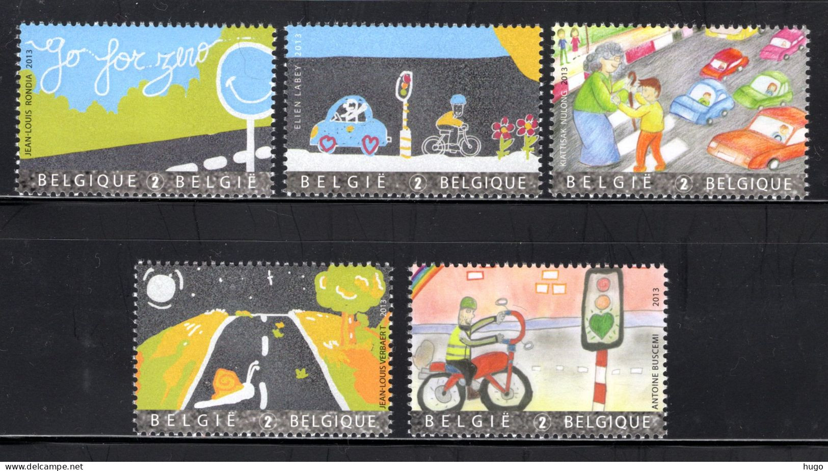 4307/4311 MNH 2013 - Verkeersveiligheid - Unused Stamps