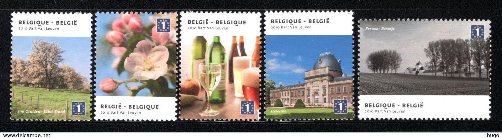 4064/4068 MNH 2010 - Belgische Streken - Unused Stamps