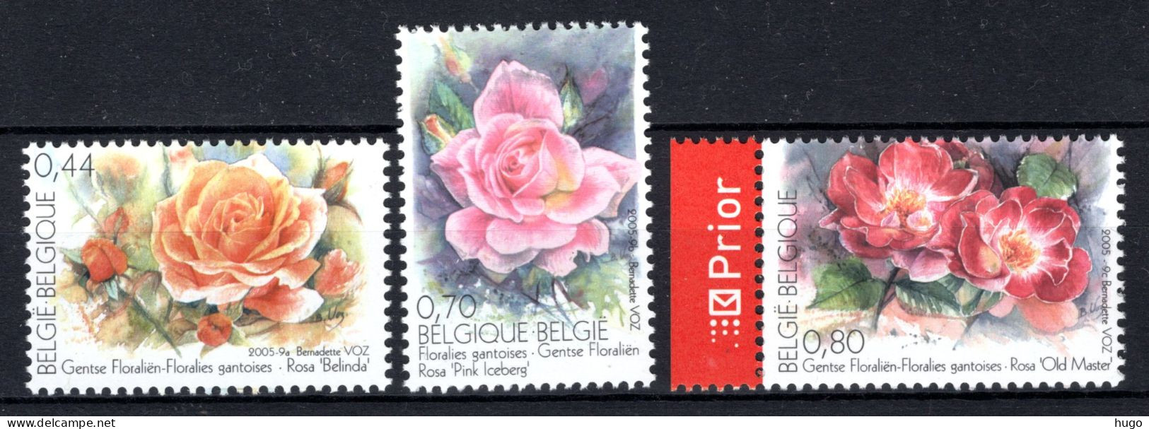 3383/3385 MNH** 2005 - Gentse Floraliën - Ungebraucht