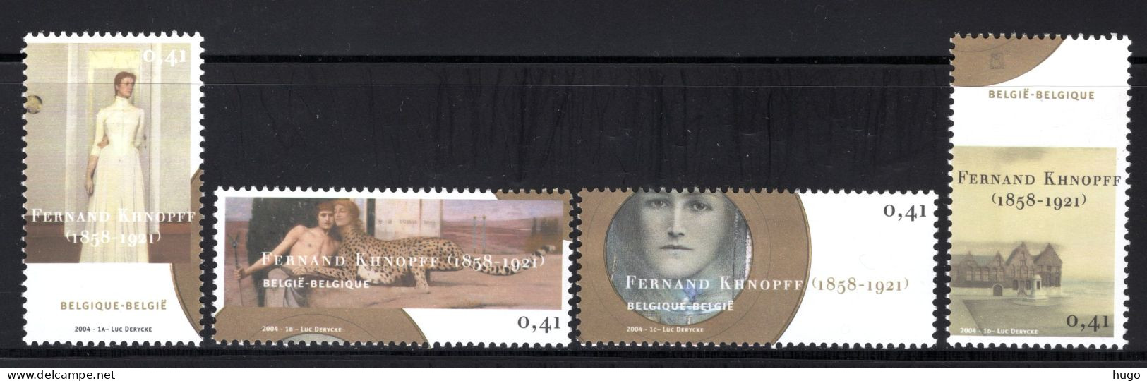 3229/3232 MNH 2004 - Fernand Khnopff  - Unused Stamps