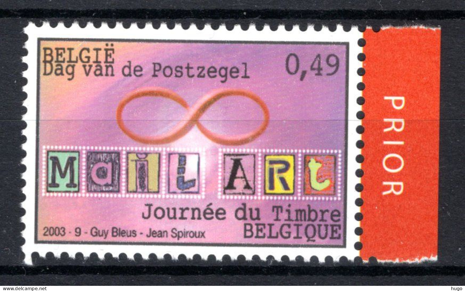 3172 MNH** 2003 - Dag Van De Postzegel - Nuevos