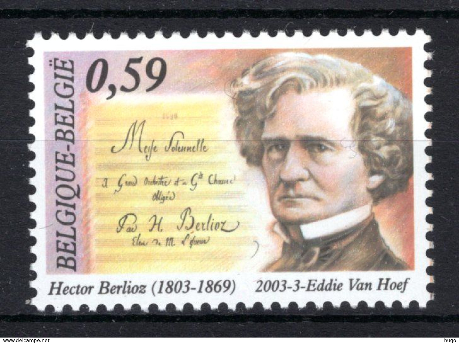 3156 MNH** 2003 - Hector Berlioz ( 1803-1869 ) Componist - Neufs