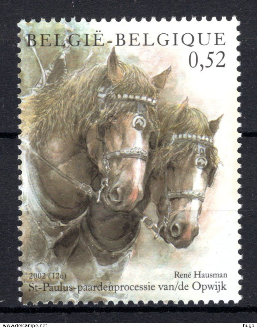 3086 MNH** 2002 - Sint-Pauluspaardenprocessie - Neufs