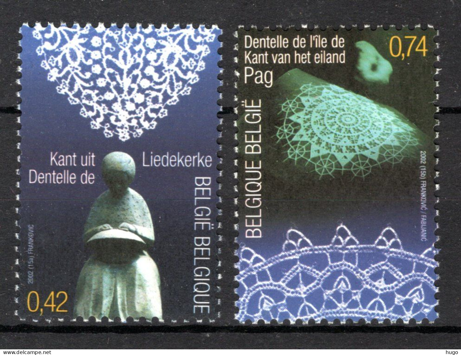 3093/3094 MNH** 2002 - Gemeenschappelijke Uitgifte Met Kroatië - Ongebruikt