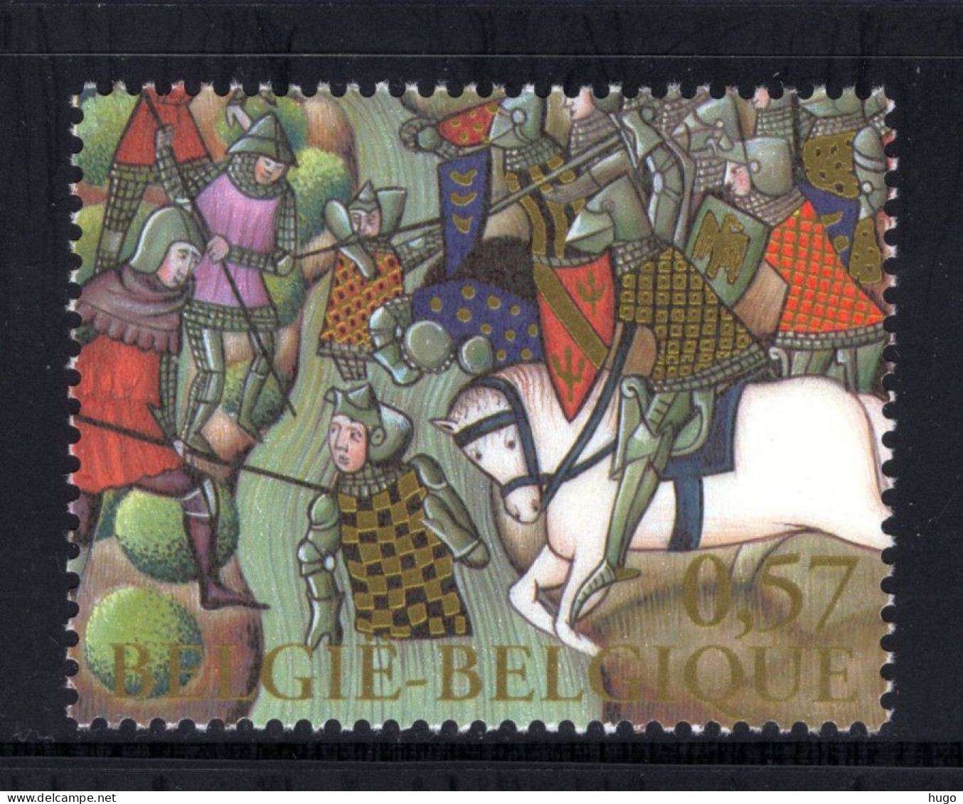 3090 MNH 2002 - 700 Jaar Guldensporenslag In Kortrijk - Unused Stamps