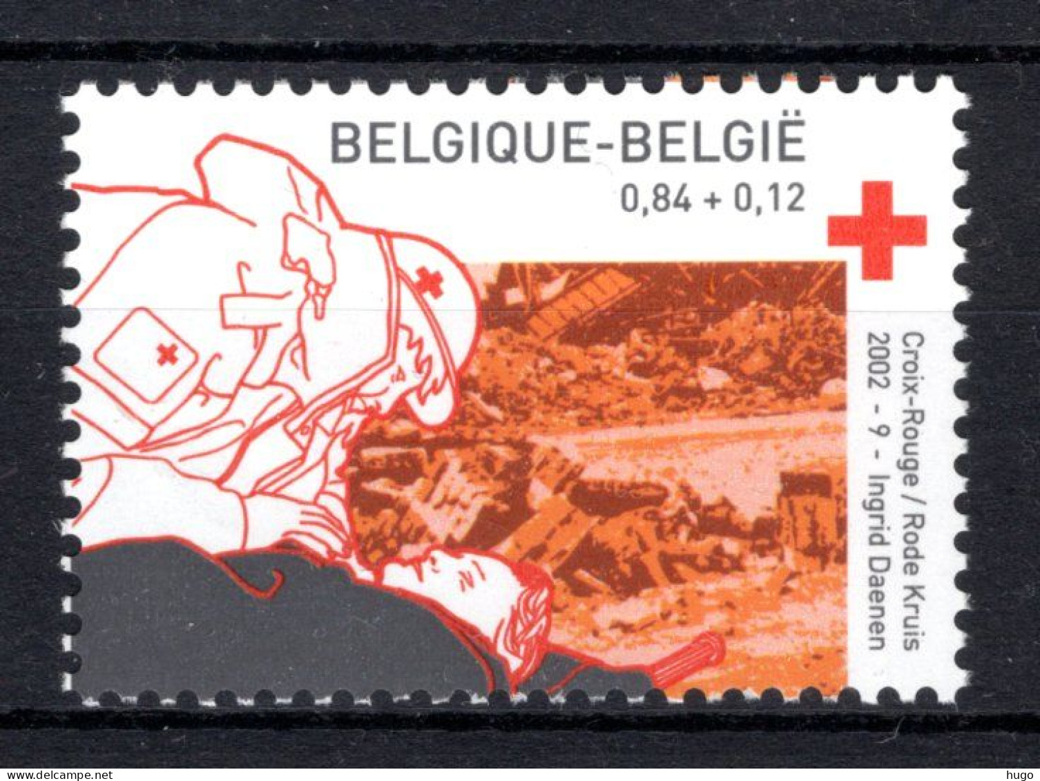 3072 MNH** 2002 - Het Belgische Rode Kruis - Nuevos