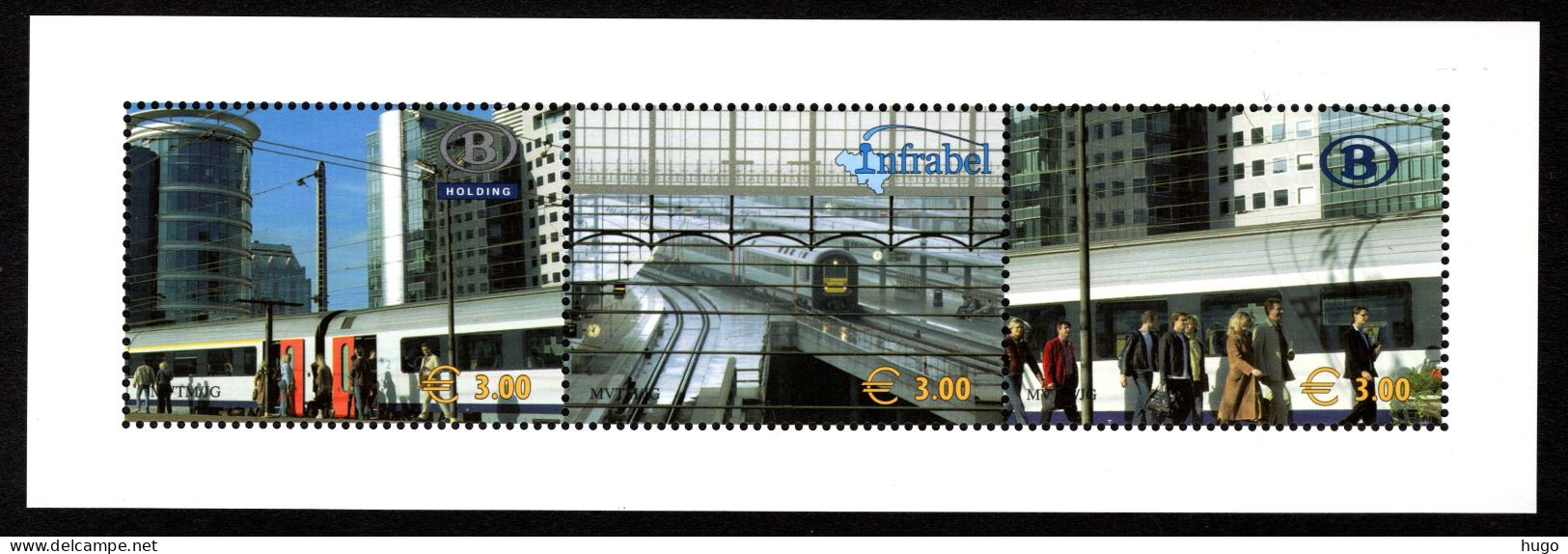 TRV-BL8 MNH 2005 - Nieuwe Structuur Van De NMBS Groep - 1996-2013 Vignetten [TRV]