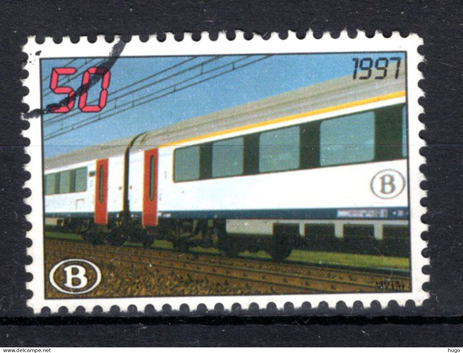 TRV3° Gestempeld 1997 - Nieuwe Trein I11 - 1996-2013 Vignette [TRV]