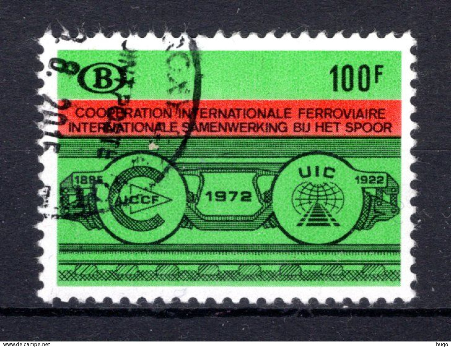 TR423° Gestempeld 1972 - 50e Verjaardag Int. Spoorwegunie - Used