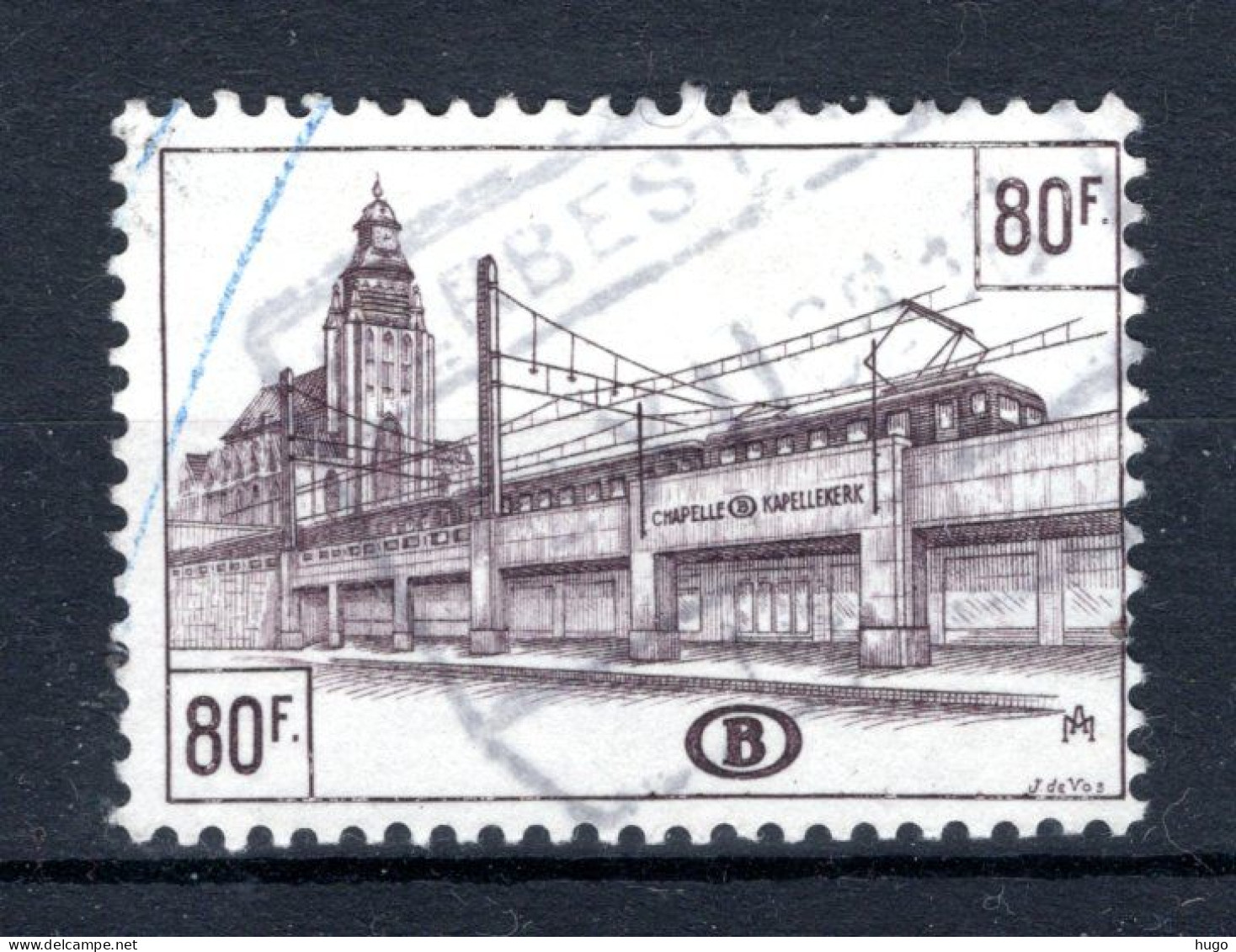 TR353° Gestempeld 1953-1957 - Noord Zuid Verbinding Brussel - Afgestempeld