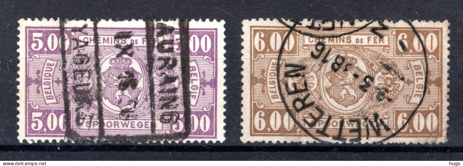 TR157/158° Gestempeld 1923-1931 - Rijkswapen - Oblitérés