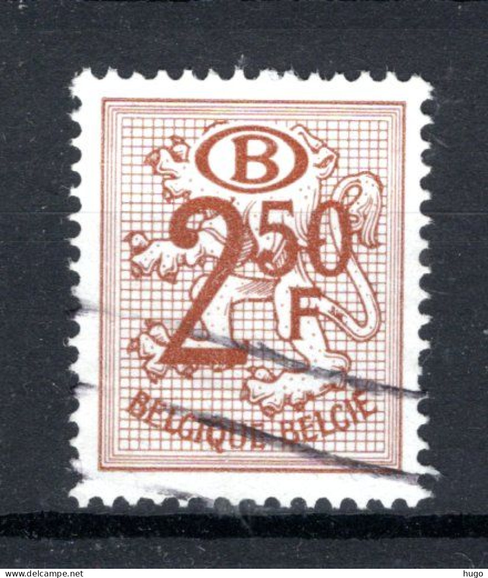 S56AP2° Gestempeld 1952 - Cijfer Op Heraldieke Leeuw - Oblitérés