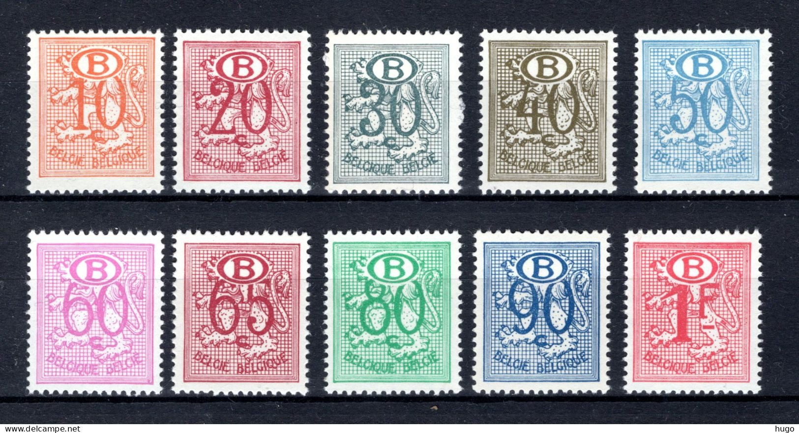 S47/56 MNH 1952 - Type Van Nr 849 Heraldieke Leeuw - Other & Unclassified