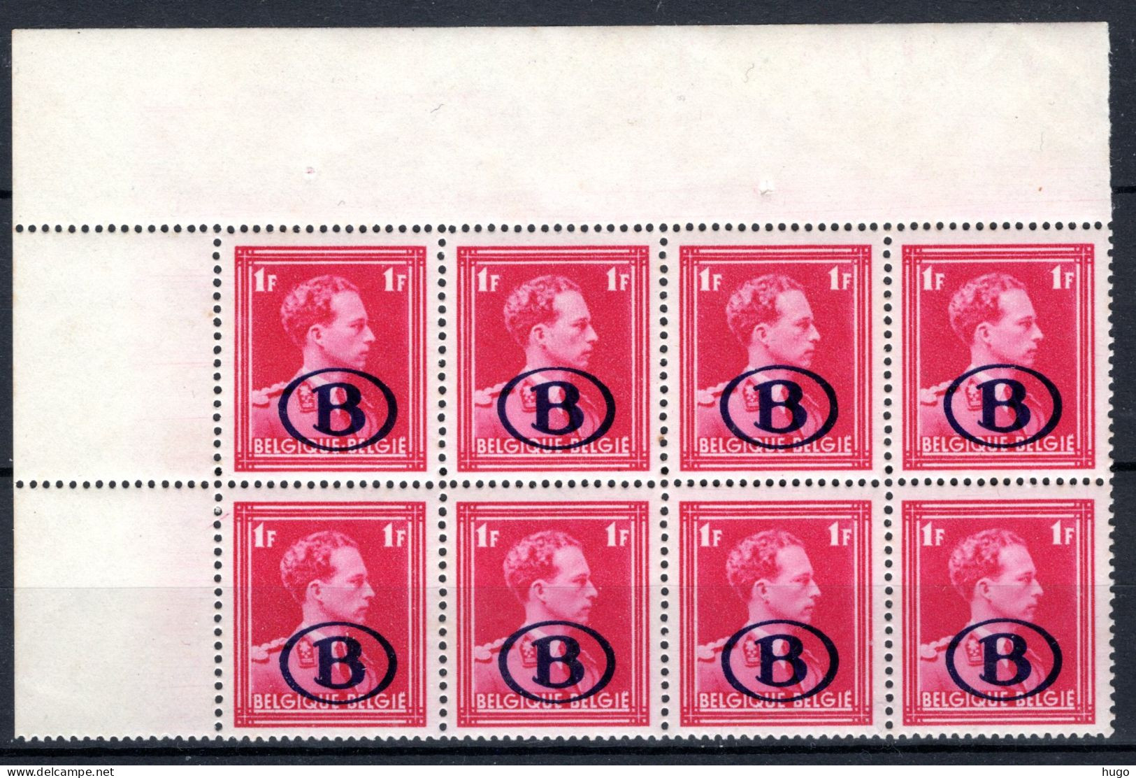 S29 MNH 1941 - Koning Leopold III (8 Stuks) - Other & Unclassified