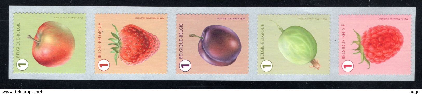 R155 MNH 2018 - Verschillende Soorten Fruit Met Nummer - Franqueo