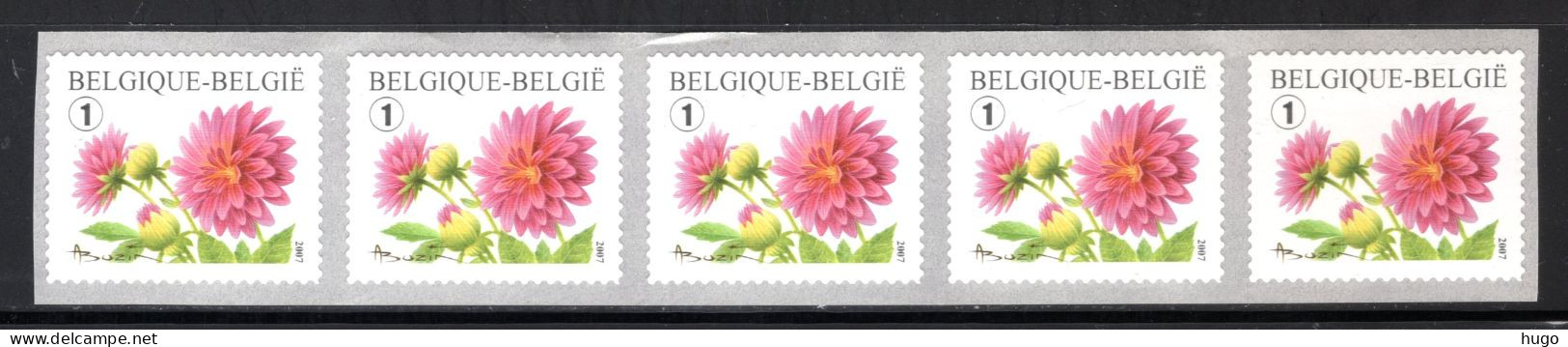 R112 MNH 2007 - Bloemen Dahlia 5 Stuks - Rollen