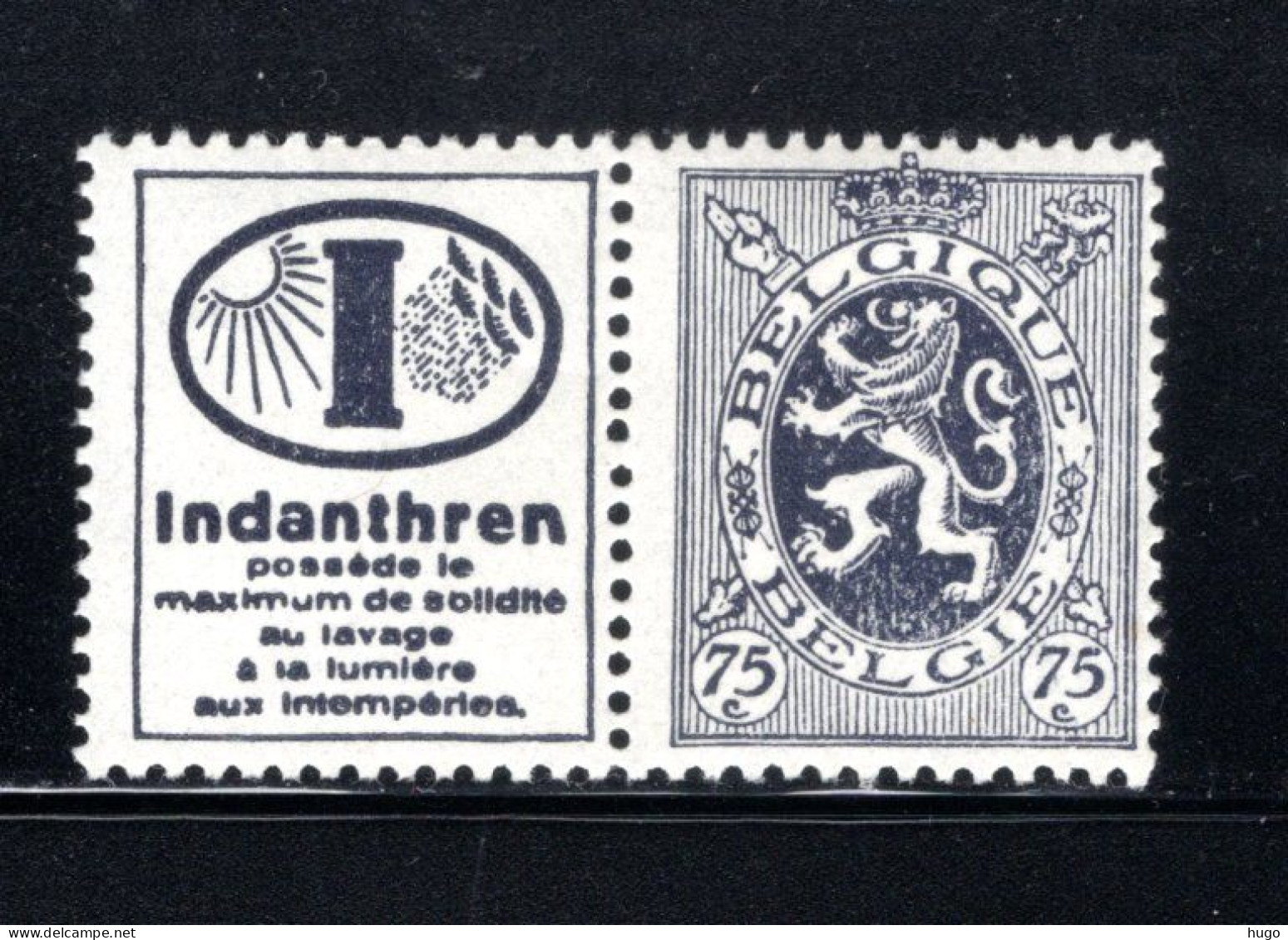 PU51 MNH 1929-1932 - 75 Cent Indanthren - Autres & Non Classés