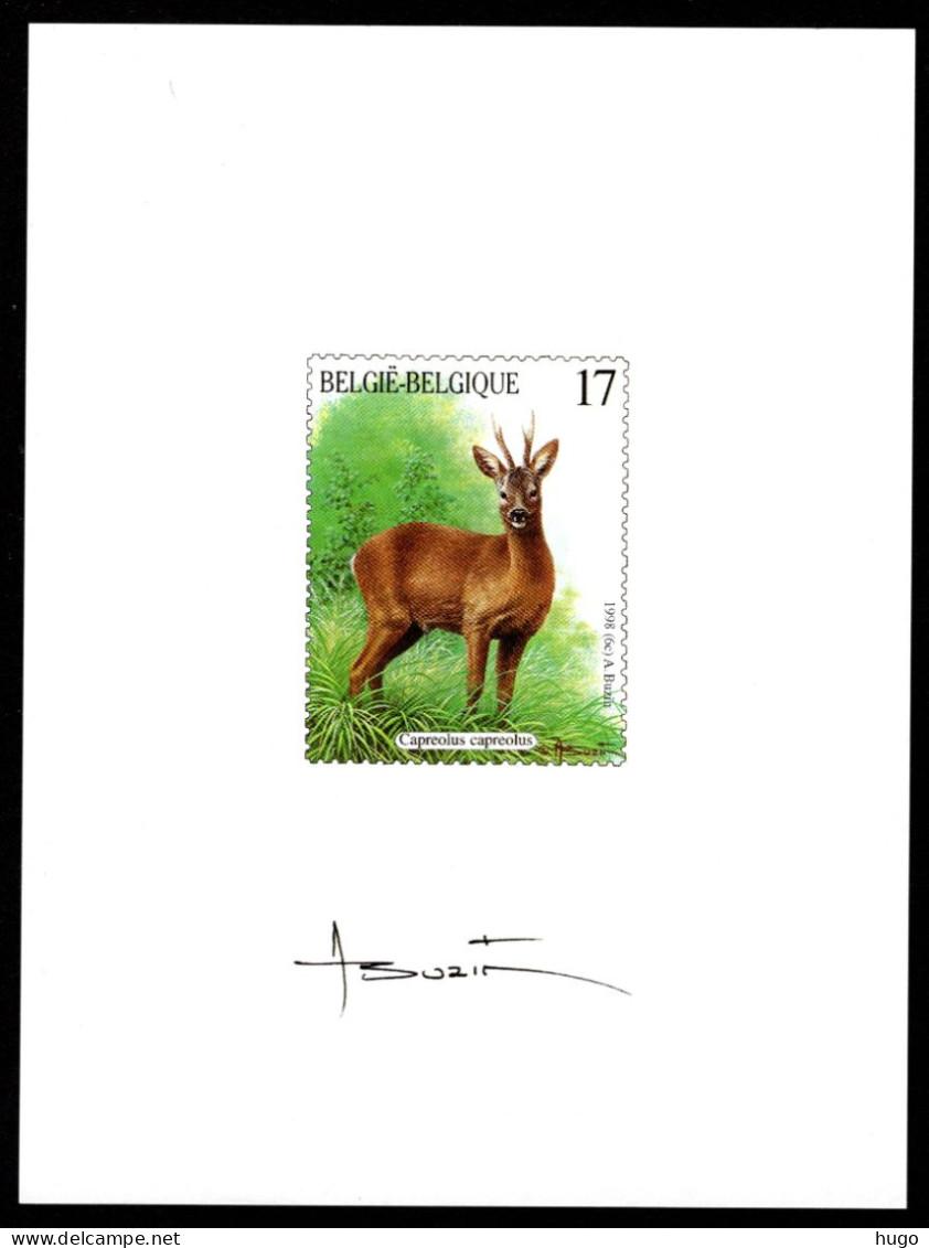 NA5-NL MNH 1998 Natuur. Zoogdieren Van De Ardennen - Projets Non Adoptés [NA]