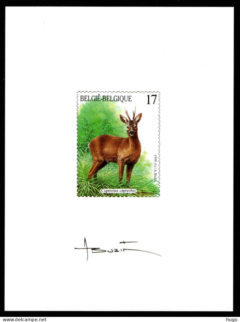 NA5-FR MNH 1998 Natuur. Zoogdieren Van De Ardennen - Niet-aangenomen Ontwerpen [NA]