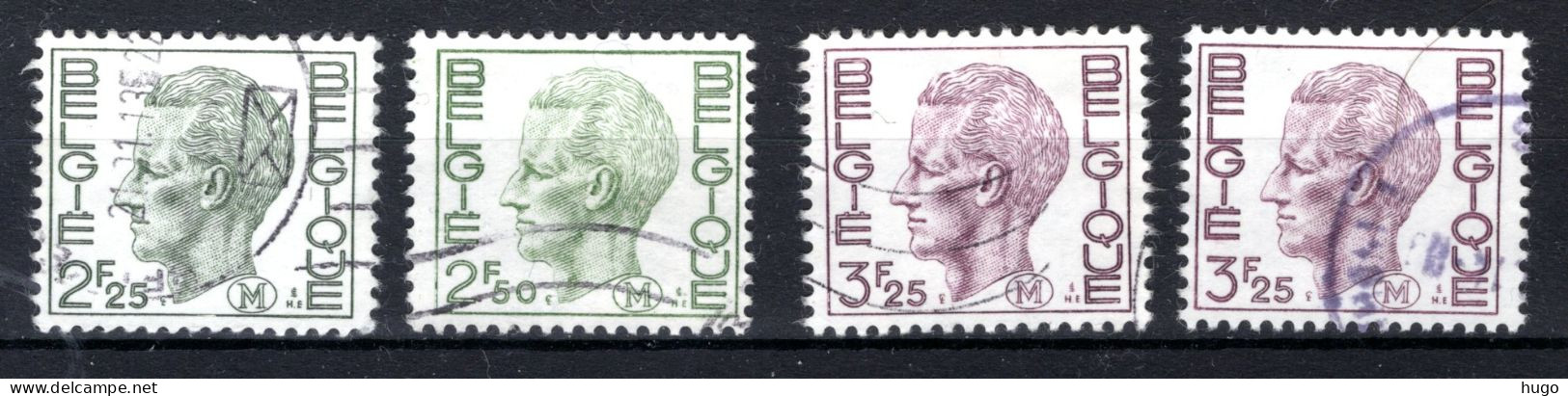 M4/5° Gestempeld 1971-1975 - Koning Boudewijn - Stamps [M]
