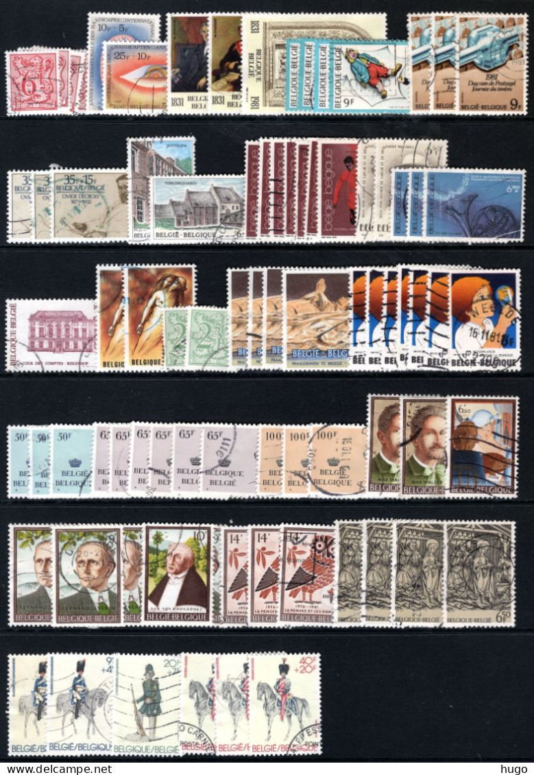 Jaar 1981 Gestempeld (1998-2033) - Used Stamps