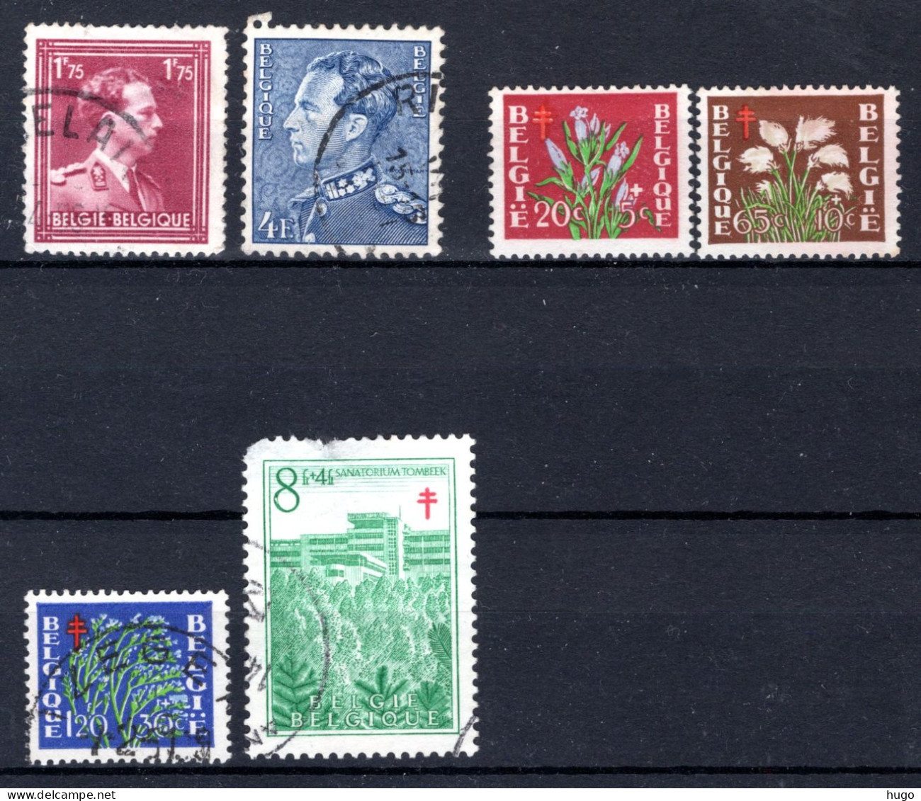 Jaar 1950 Gestempeld (832-840) - Used Stamps