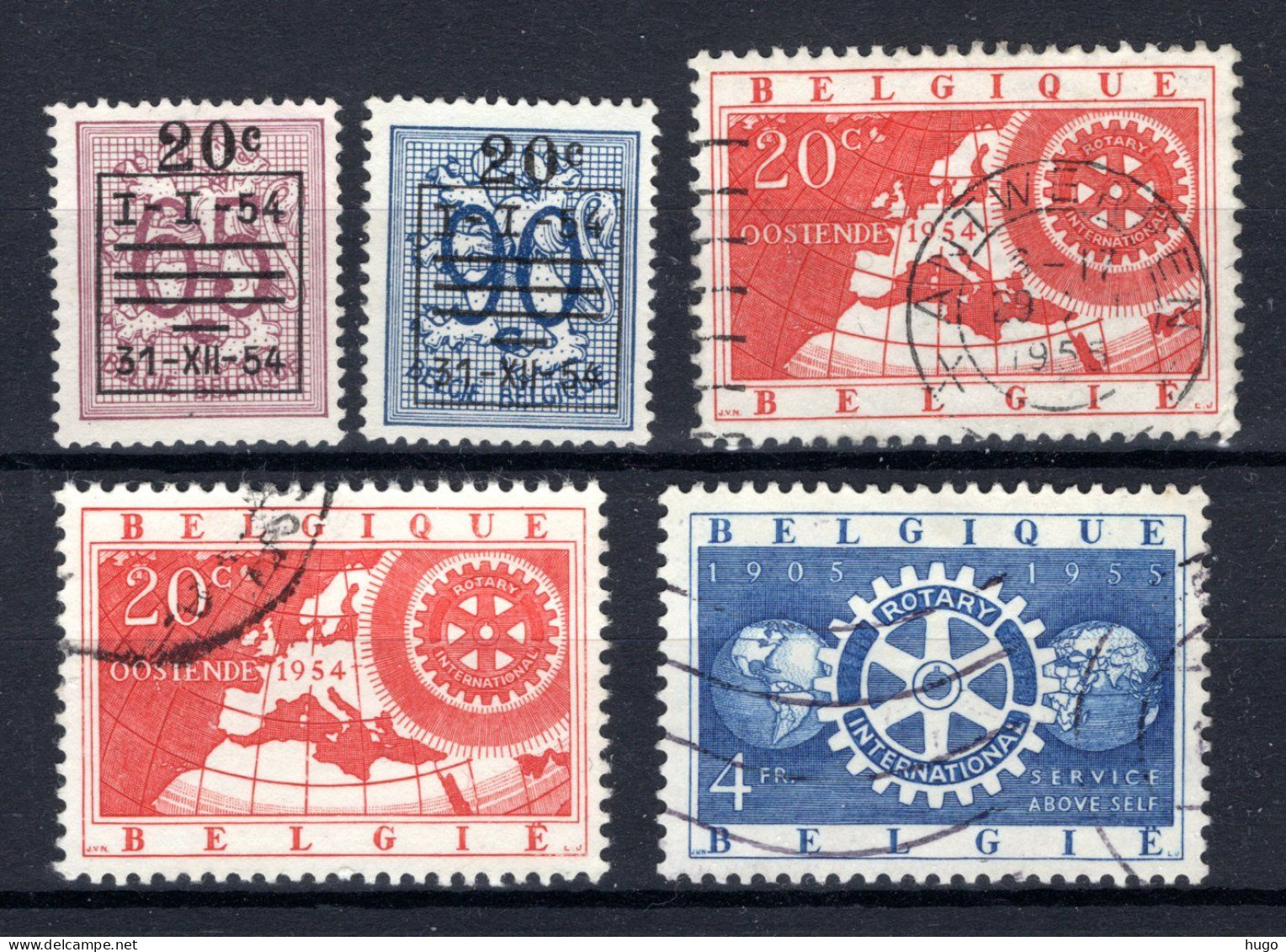 Jaar 1954 Gestempeld (941-954) - Used Stamps