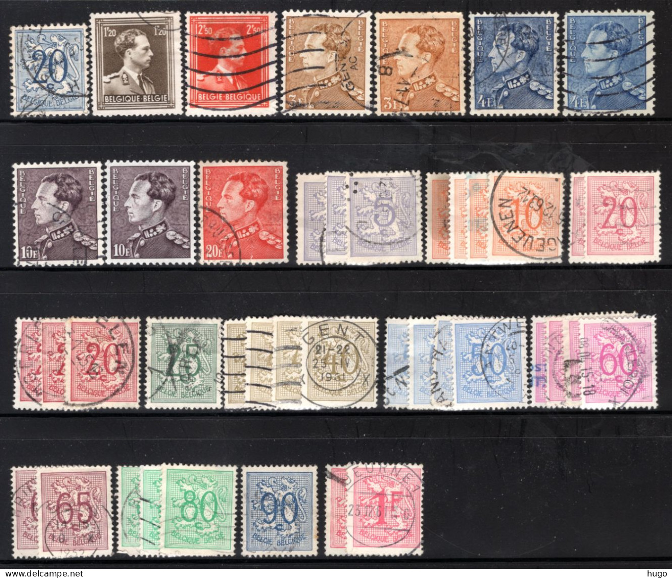 Jaar 1951 Gestempeld (841-859) - Used Stamps