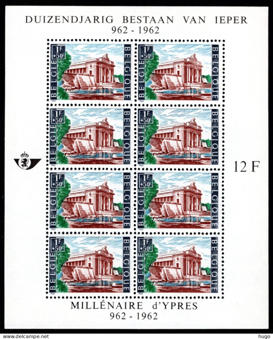 BL33 MNH 1962 - Duizendjarig Bestaan Van De Stad Ieper. - 1961-2001