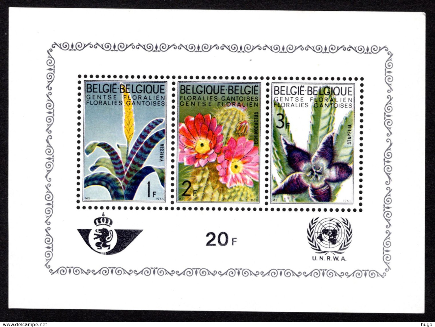 BL38 MNH 1965 - Gentse Floraliën III - 1961-2001
