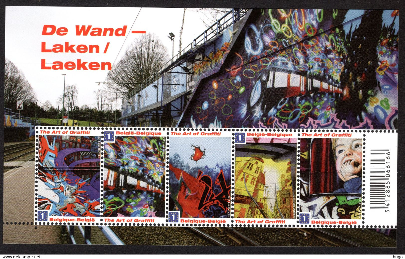 BL188 MNH 2011 - The Art Of Graffiti  - 1961-2001