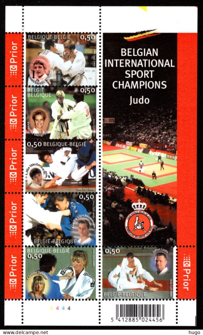 BL121 MNH** 2005 - Judo In Belgie - 2002-… (€)