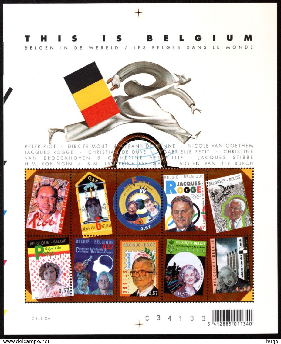 BL108 MNH** 2004 - This Is Belgium - 2002-… (€)