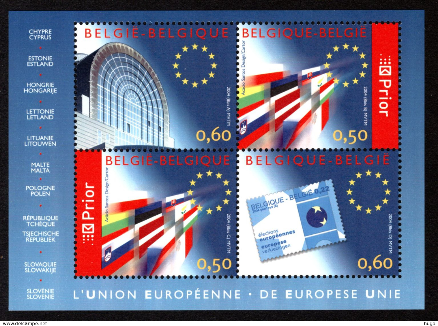 BL110 MNH** 2004 - De Europese Unie - 2002-… (€)