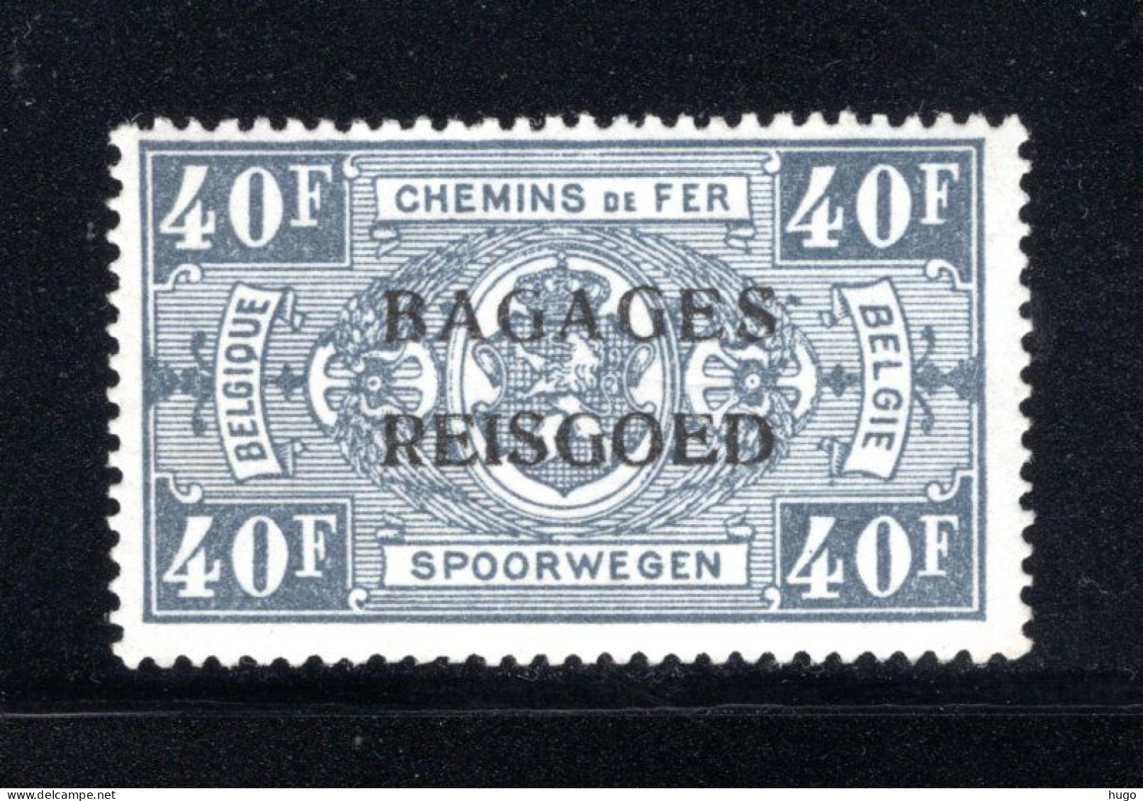 BA22 MNH 1935 - Spoorwegzegels BAGAGES - REISGOED - Luggage [BA]