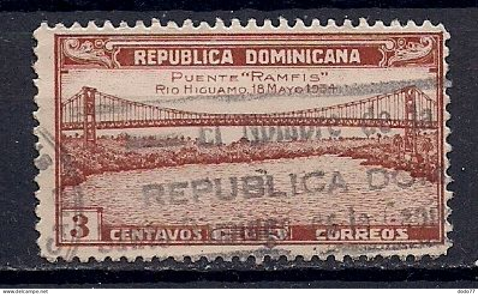 REPUBLIQUE DOMINICAINE     OBLITERE - Dominicaanse Republiek